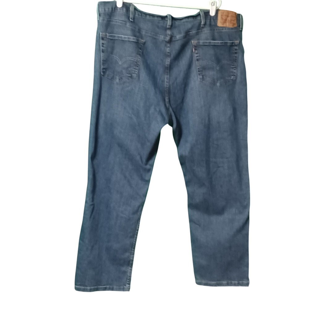Levis 559 Relaxed Straight Jeans Mens 46x32‎ Blue Medium Wash Denim 559-0482